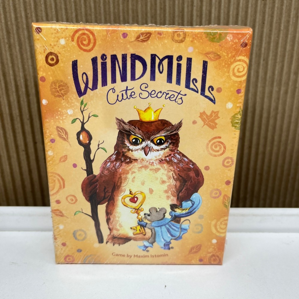 Windmill Cute Secrets Board Card Game Storytelling Family Strategy NEW